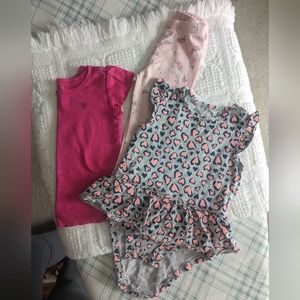 Girls Mixed Brand Bundle of 3, Size 12-18M
